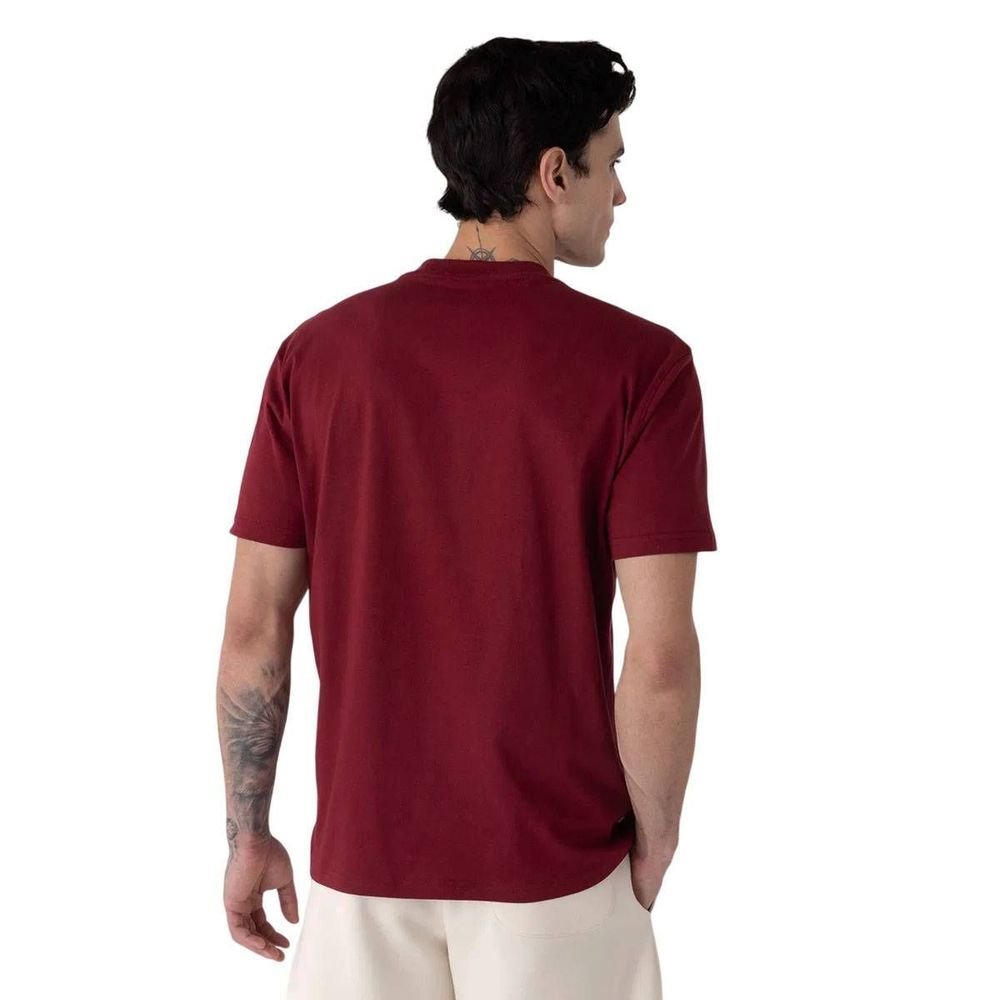 Camiseta New Balance M/C Essentials Masculina MT41502B-MHB Vinho 3