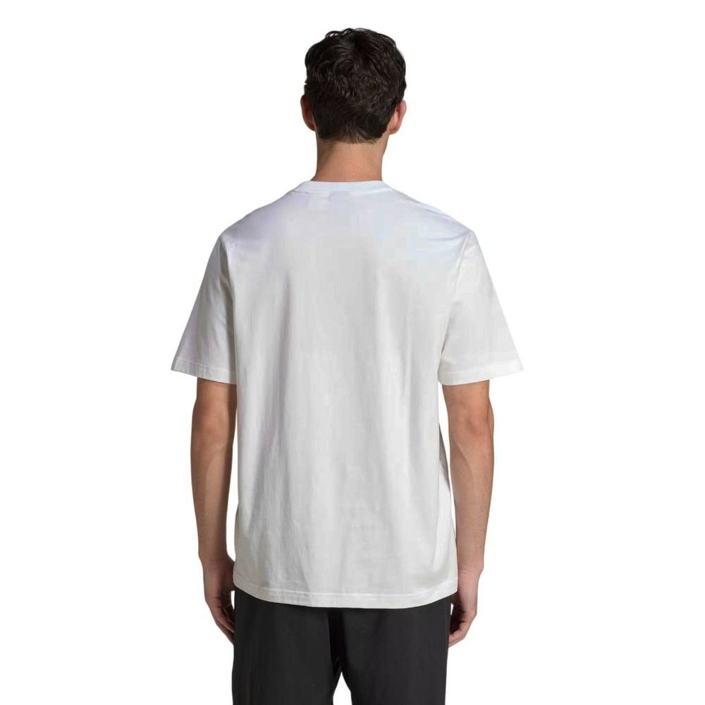 Camiseta Adidas M/C Logo Linear Masculina JE9000 Branco 2