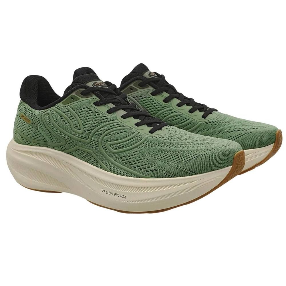 Tênis Olympikus Corre Max Unissex 43758365-MLT/PT Verde 2