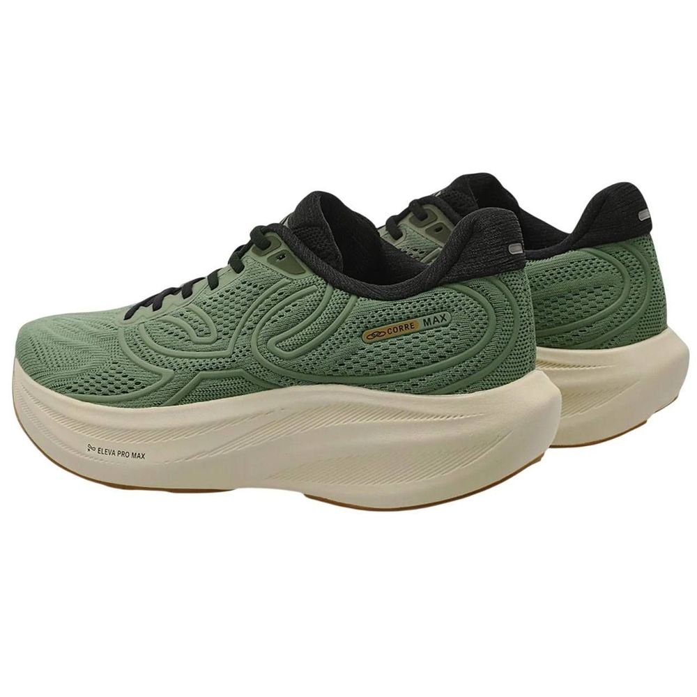Tênis Olympikus Corre Max Unissex 43758365-MLT/PT Verde 3