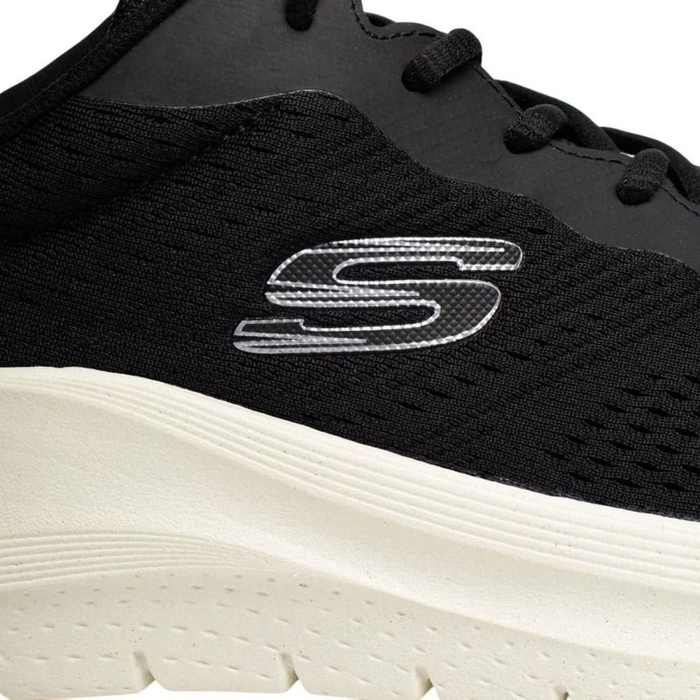 Tênis Skechers Arch Fit 2.0 Masculino 232700BR-BKW Preto/Creme 2