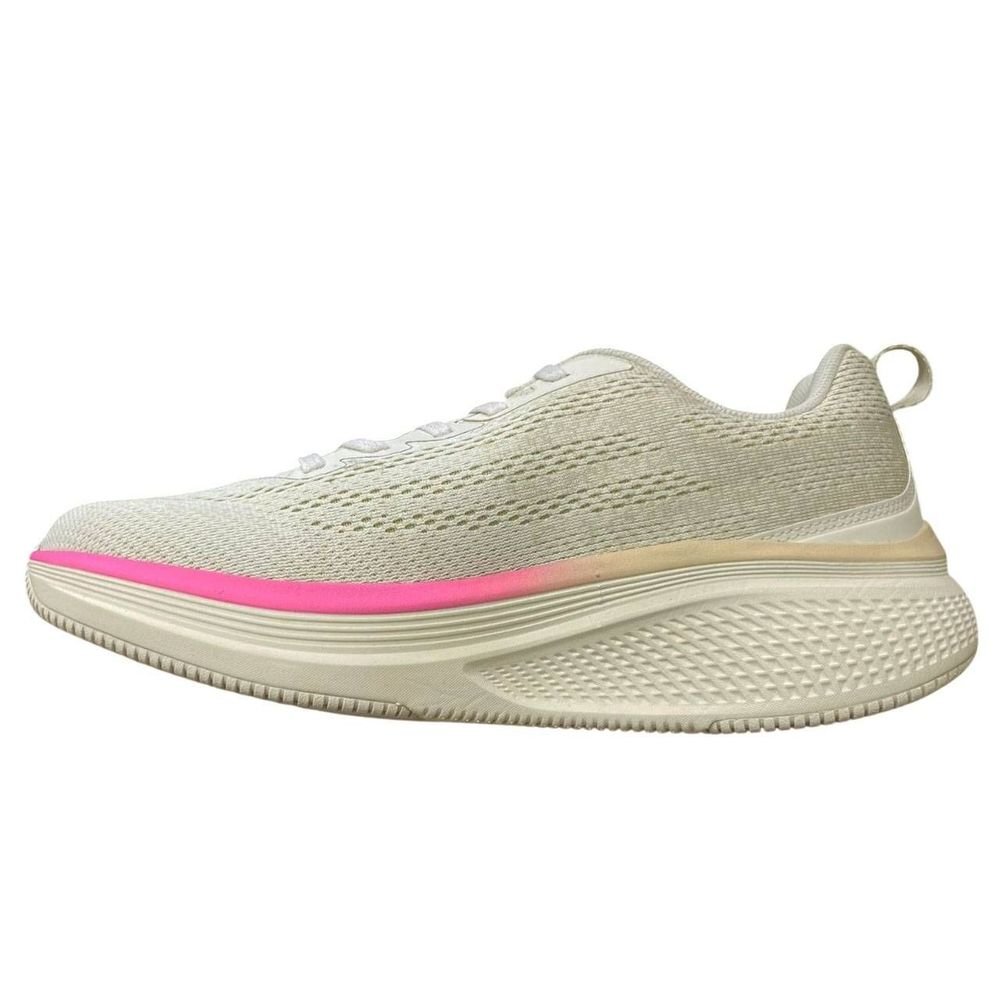 Tênis Skechers Go Run Elevate 2.0 Feminino 129000BR-OFPK Creme/Rosa 2