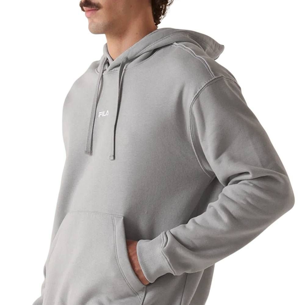 Moletom Fila com Capuz Classic Winter Masculino F11L01634-1219 Cinza 4