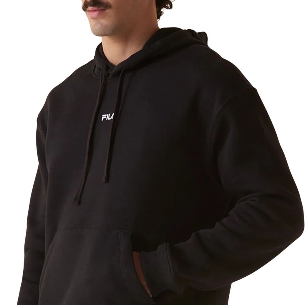 Moletom Fila com Capuz Classic Winter Masculino F11L01634-160 Preto 4