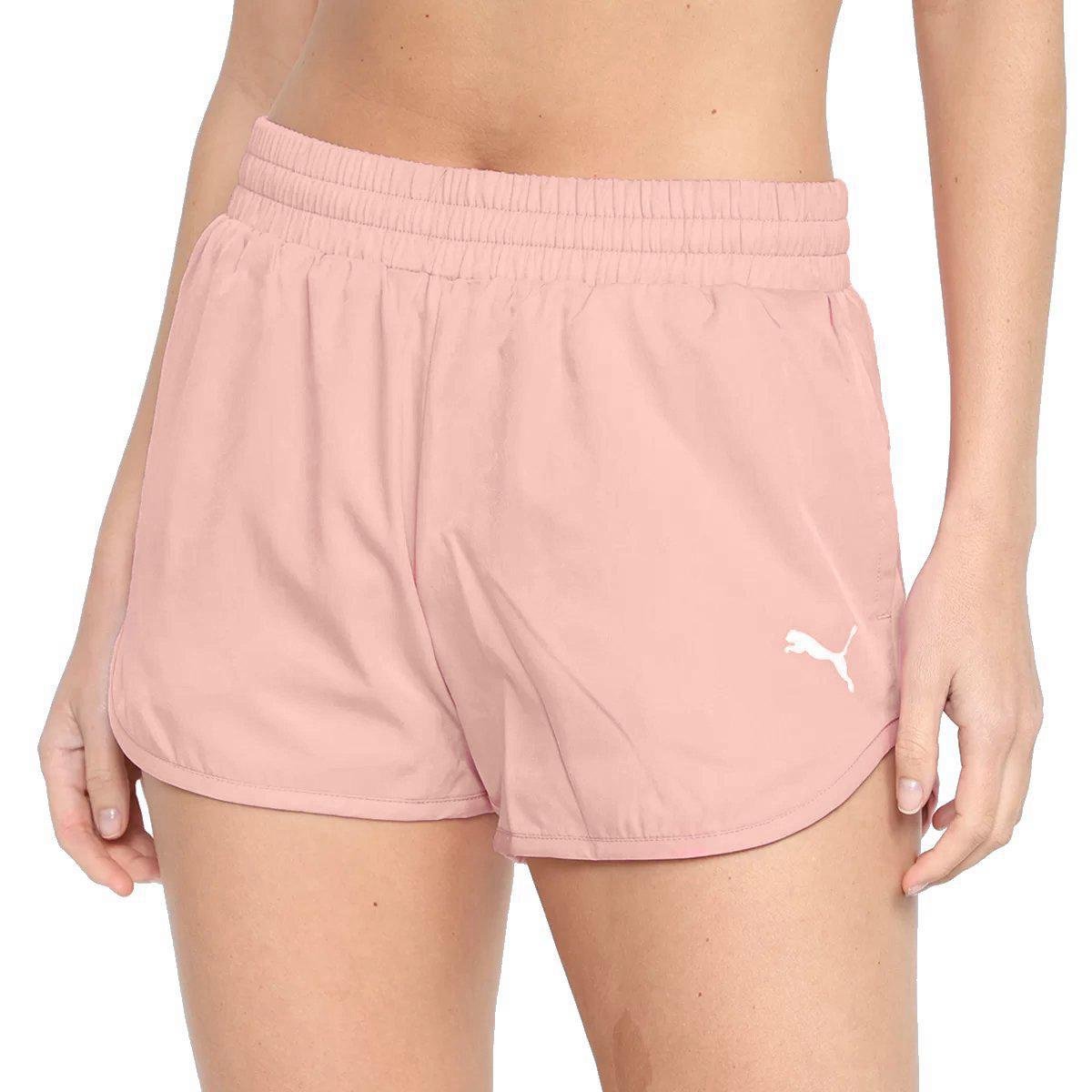 SHORTS PUMA W ACTIVE WOVEN 4 58686280 Rosa