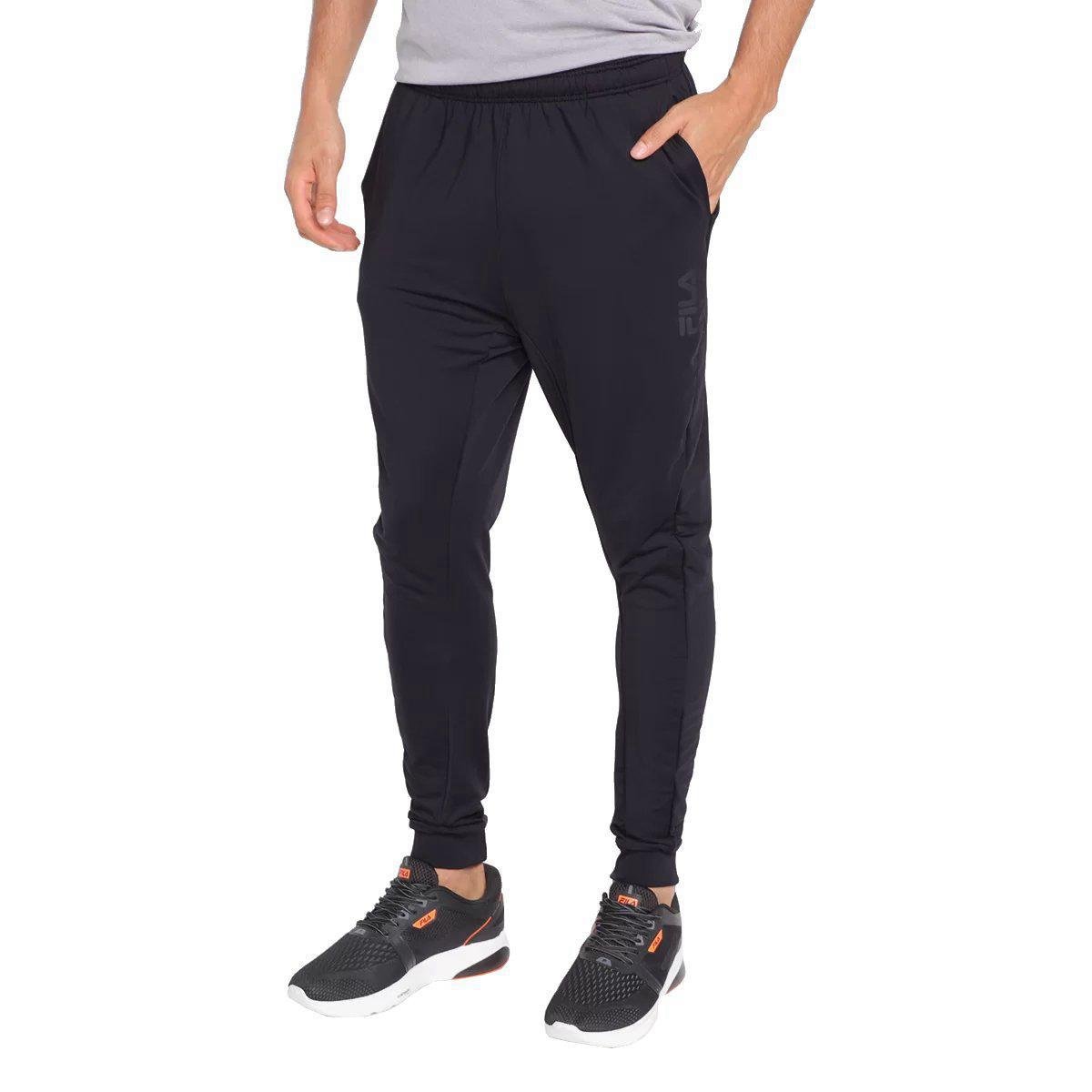 Fila Sport Black Active Pants Size M - 66% off