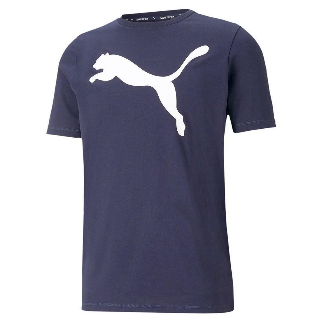 Camiseta Puma Active Big Logo Masculina 671738-04 Azul 1