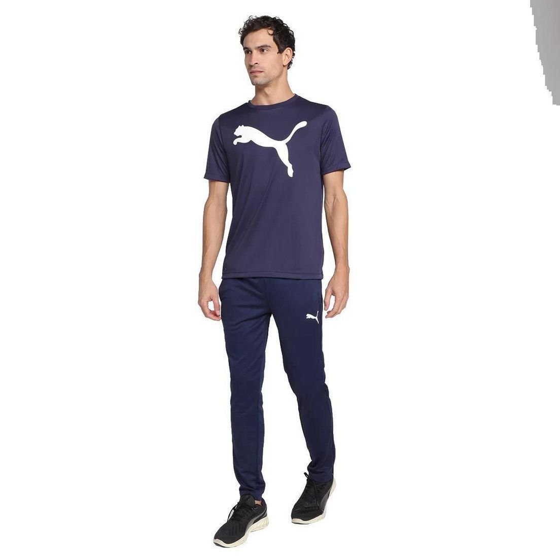 Camiseta Puma Active Big Logo Masculina 671738-04 Azul 5