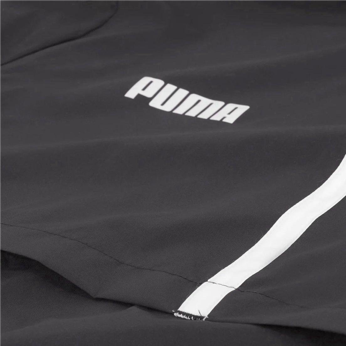 JAQUETA PUMA CORTA VENTO W ESSENTIALS SOLID 847494-01 Preto
