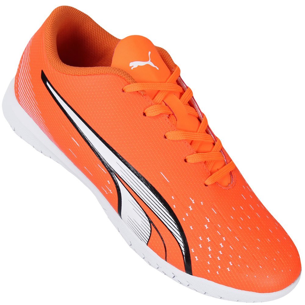 Tênis Puma Futsal Ultra Play IT BDP Masculino Laranja 2