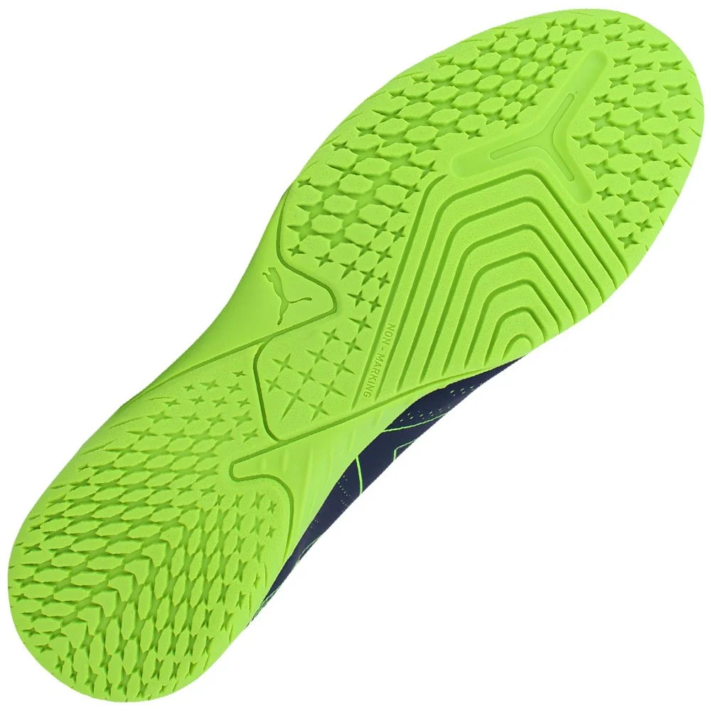  Tênis Puma Futsal Future Play IT BDP Masculino Azul 4