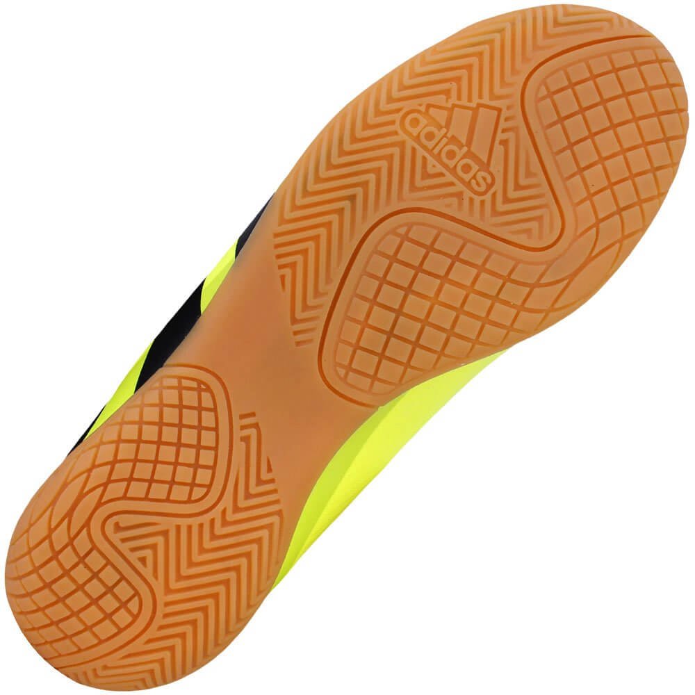 Tênis Adidas Futsal Predator Essentials 24.5 Infantil Amarelo 4
