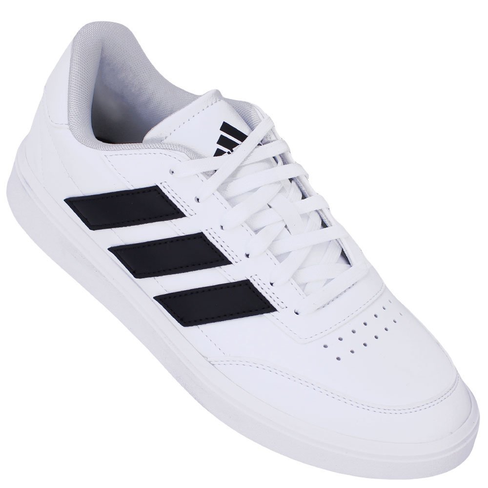 Tênis Adidas Courtblock Masculino Branco/Preto 2
