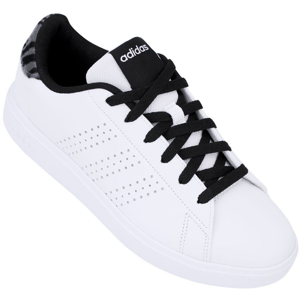 Tênis Adidas Advantage Base 2.0 Feminino Branco/Preto 2