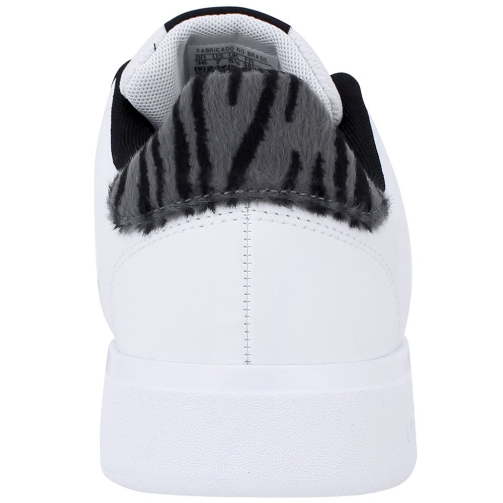 Tênis Adidas Advantage Base 2.0 Feminino Branco/Preto 3