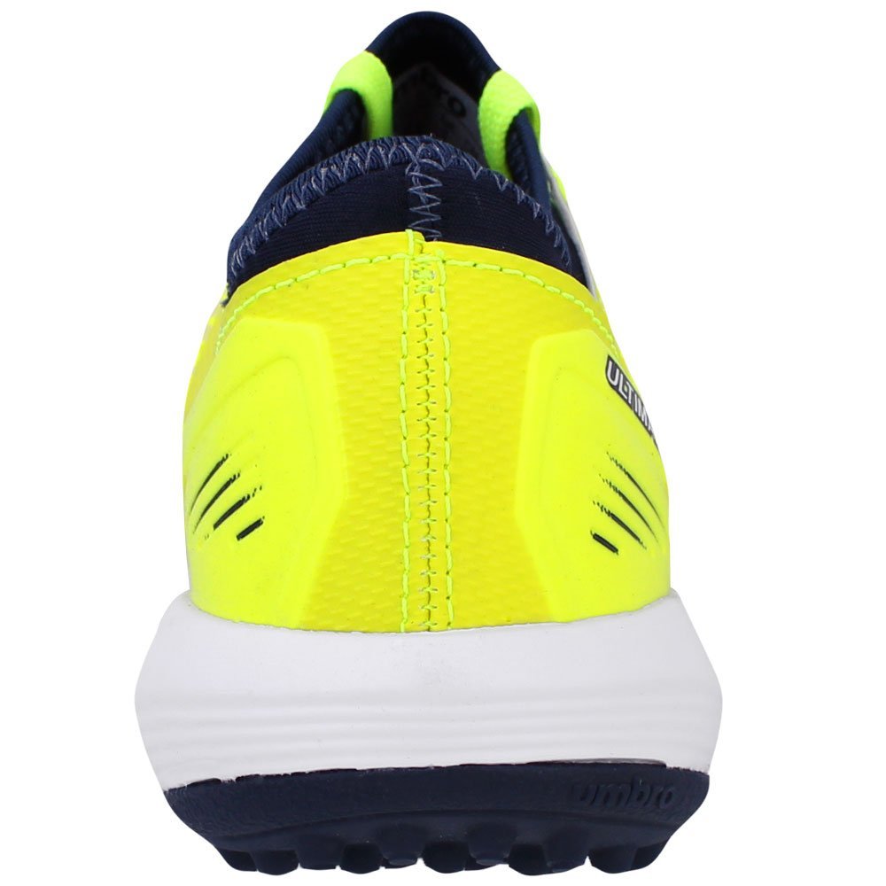 Chuteira Umbro Society Ultimate Infantil Amarelo/Azul Escuro 3