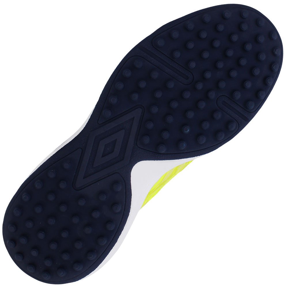Chuteira Umbro Society Ultimate Infantil Amarelo/Azul Escuro 4