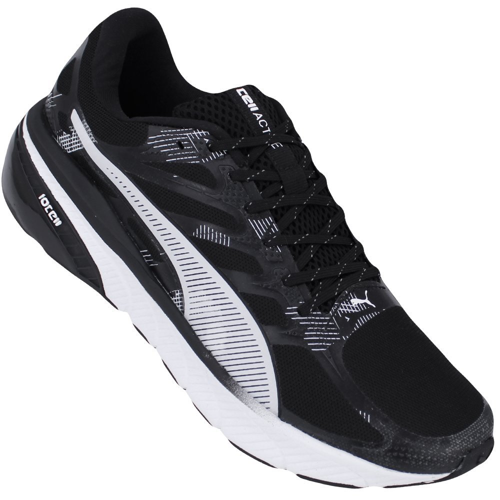 Tênis Puma Cell Active BDP Masculino Preto/Branco 2