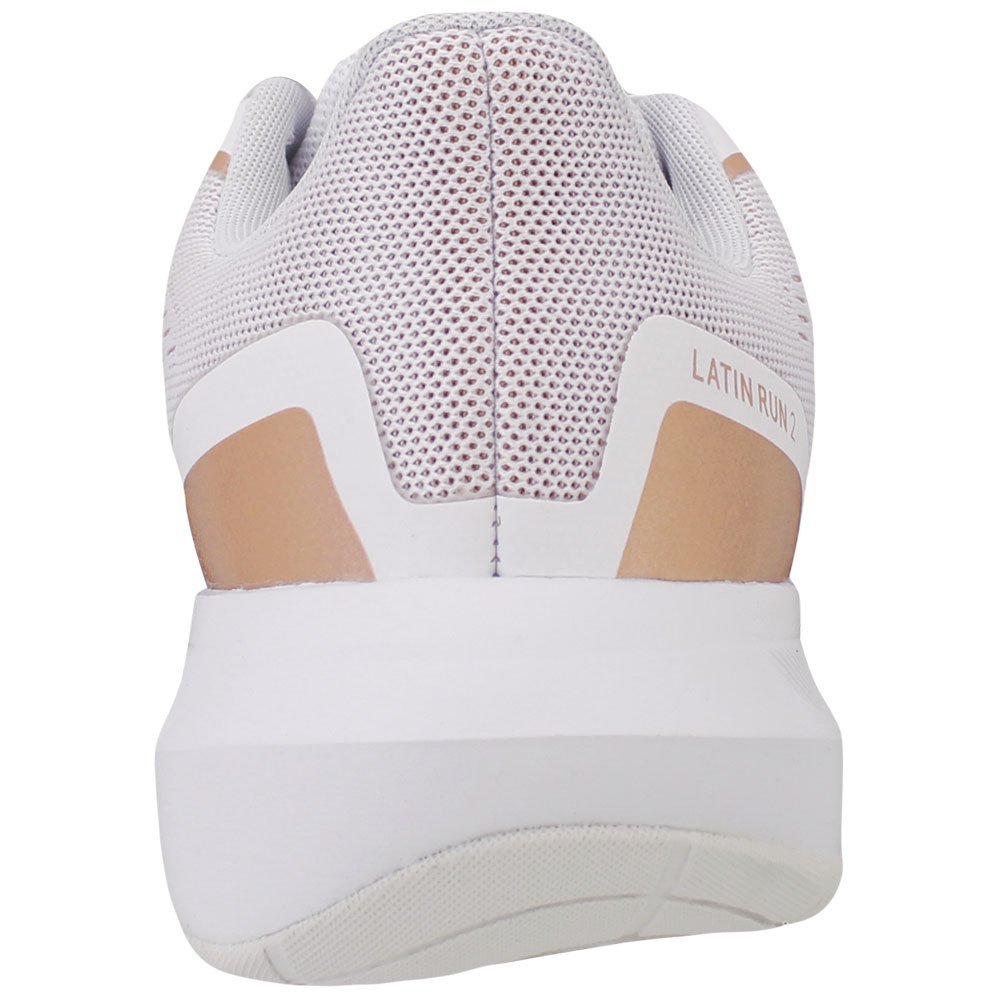 Tênis Adidas Latin Run 2.0 Feminino Branco/Dourado 3