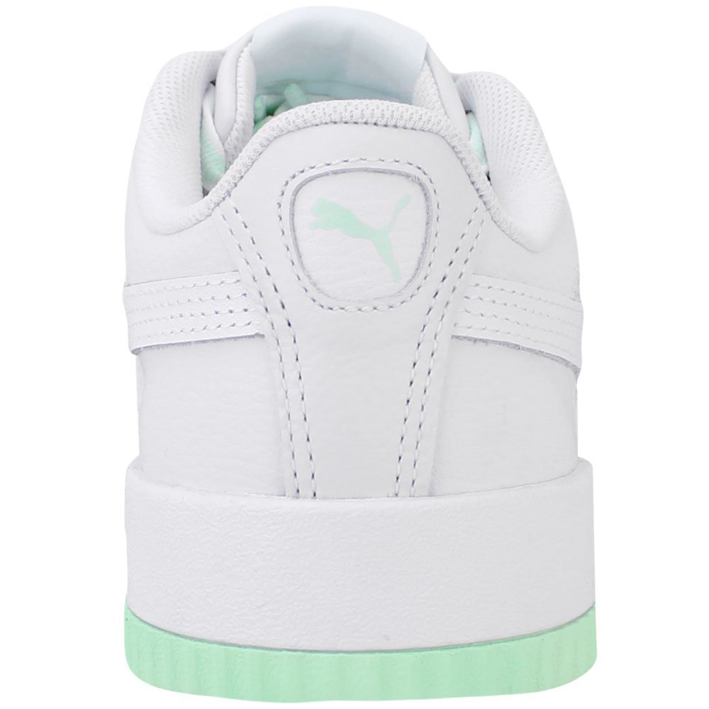 Tênis Puma Carina Logomania Feminino Branco/Verde 3