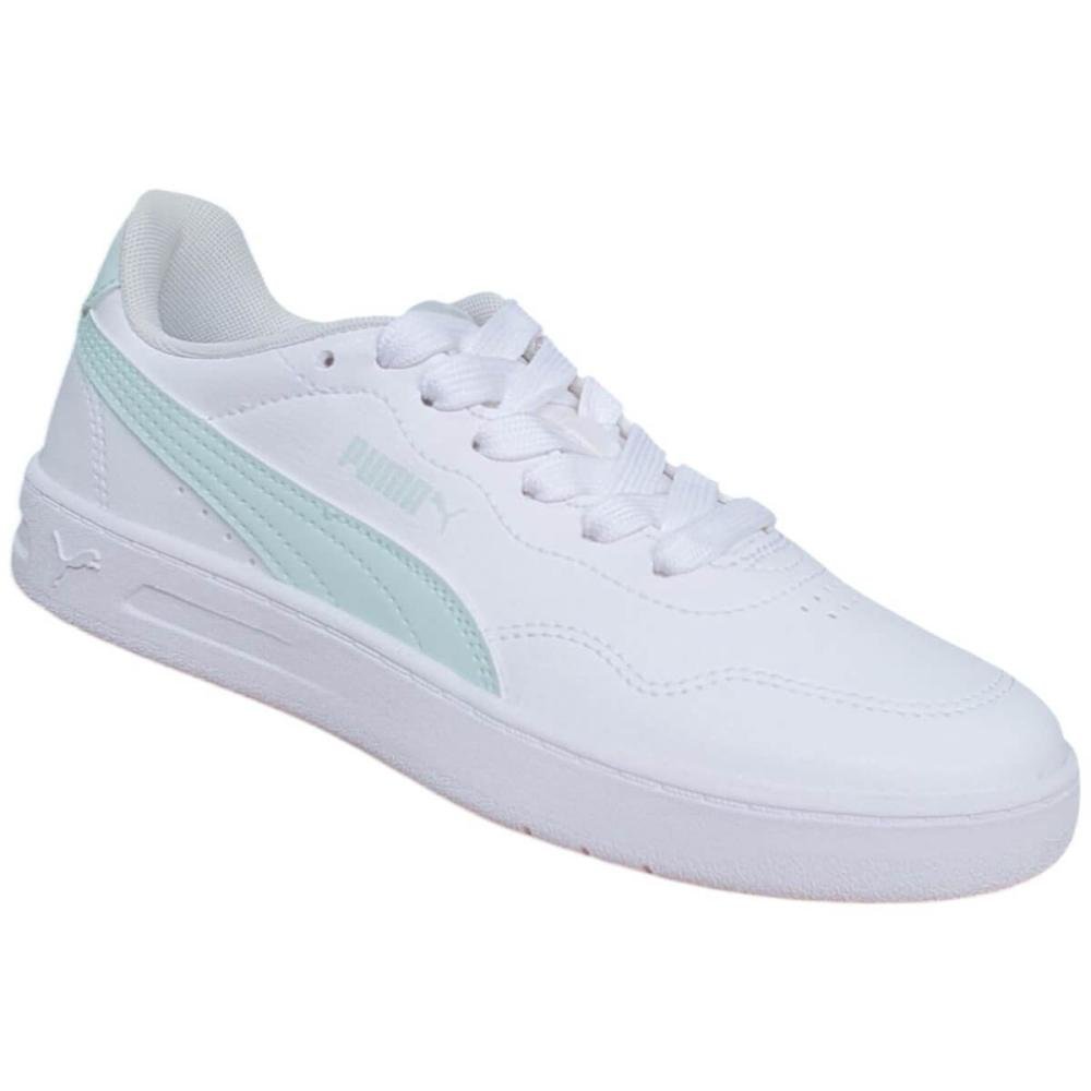 Tênis Puma Court Lally BDP Feminino Branco/Verde Claro 2
