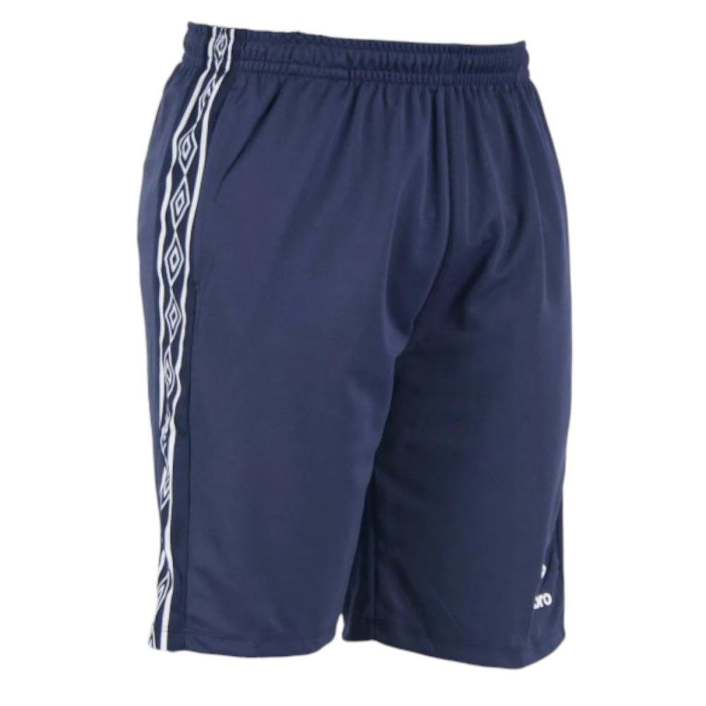 Calção Umbro Tape com bolso Masculino Azul Escuro 2