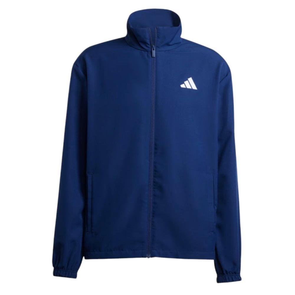 Agasalho Adidas Sportswear Basic Três Listras Masculino Azul