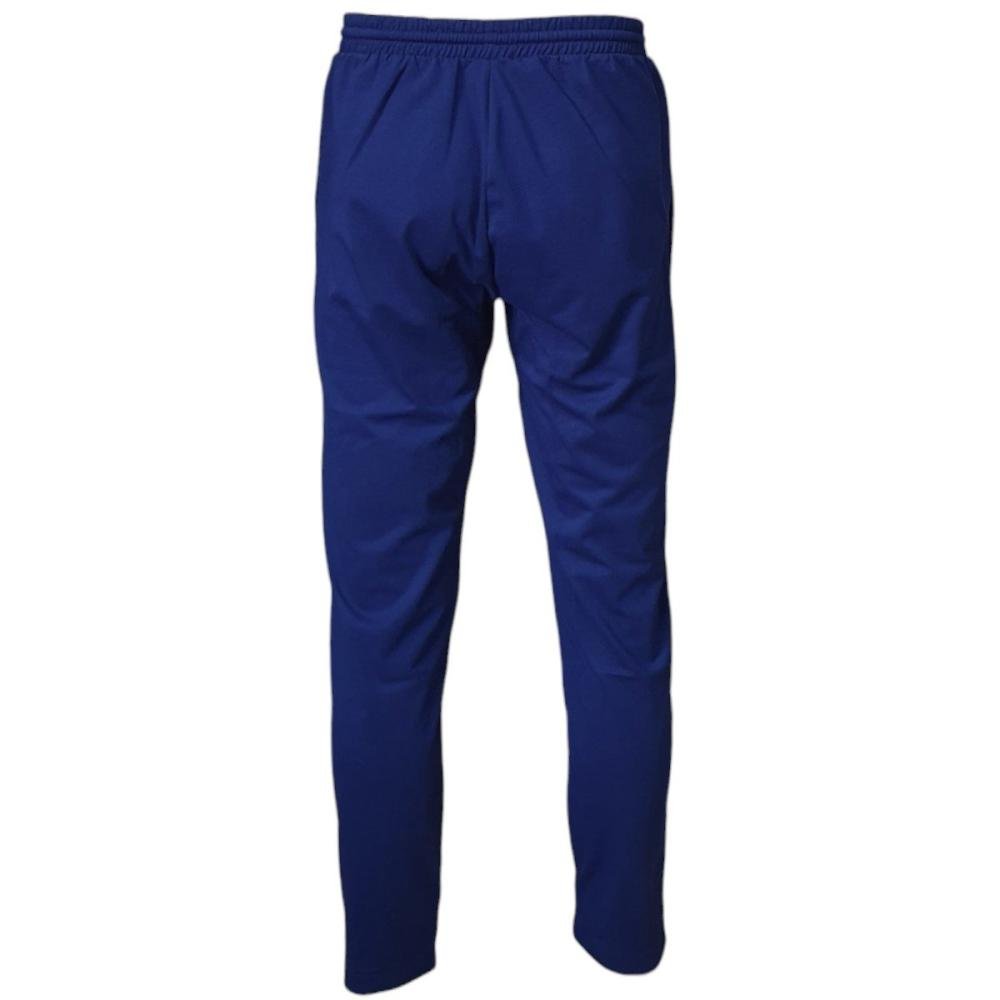 Calça Adidas Essentials Small Logo Masculina Azul Escuro/Branco 2