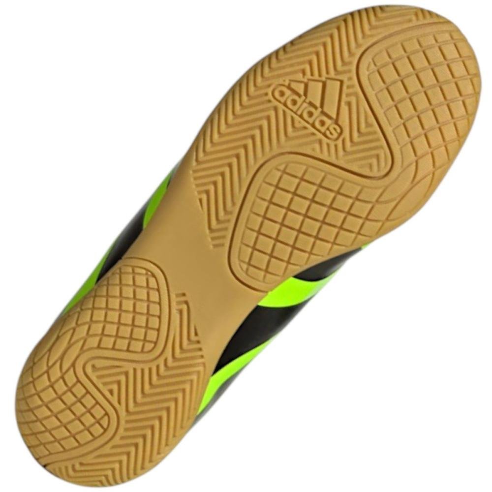 Tênis Adidas Futsal Predator Essentials 25.5 Infantil Verde/Preto 4