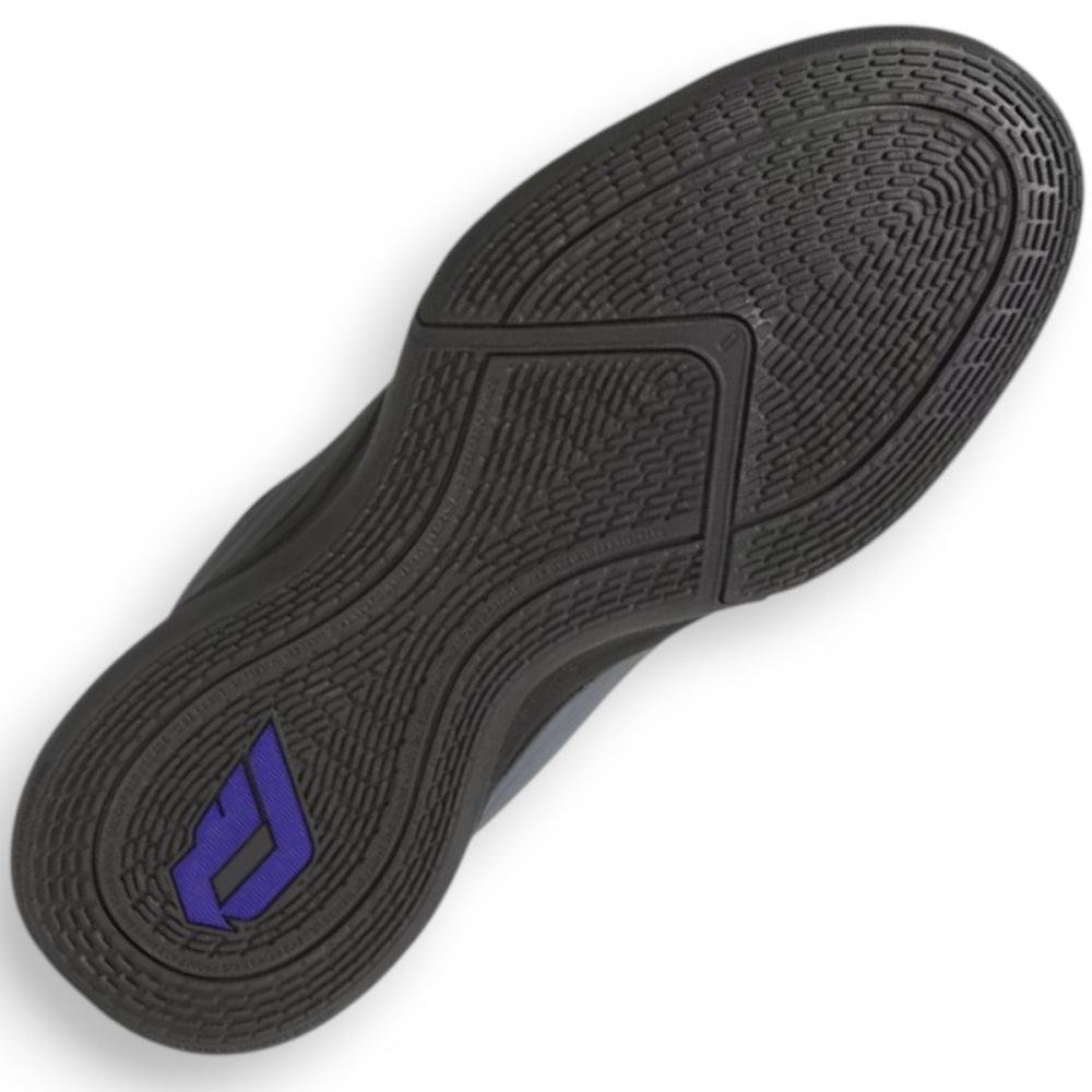 Tênis Adidas DAME X Masculino Preto/Cinza 4