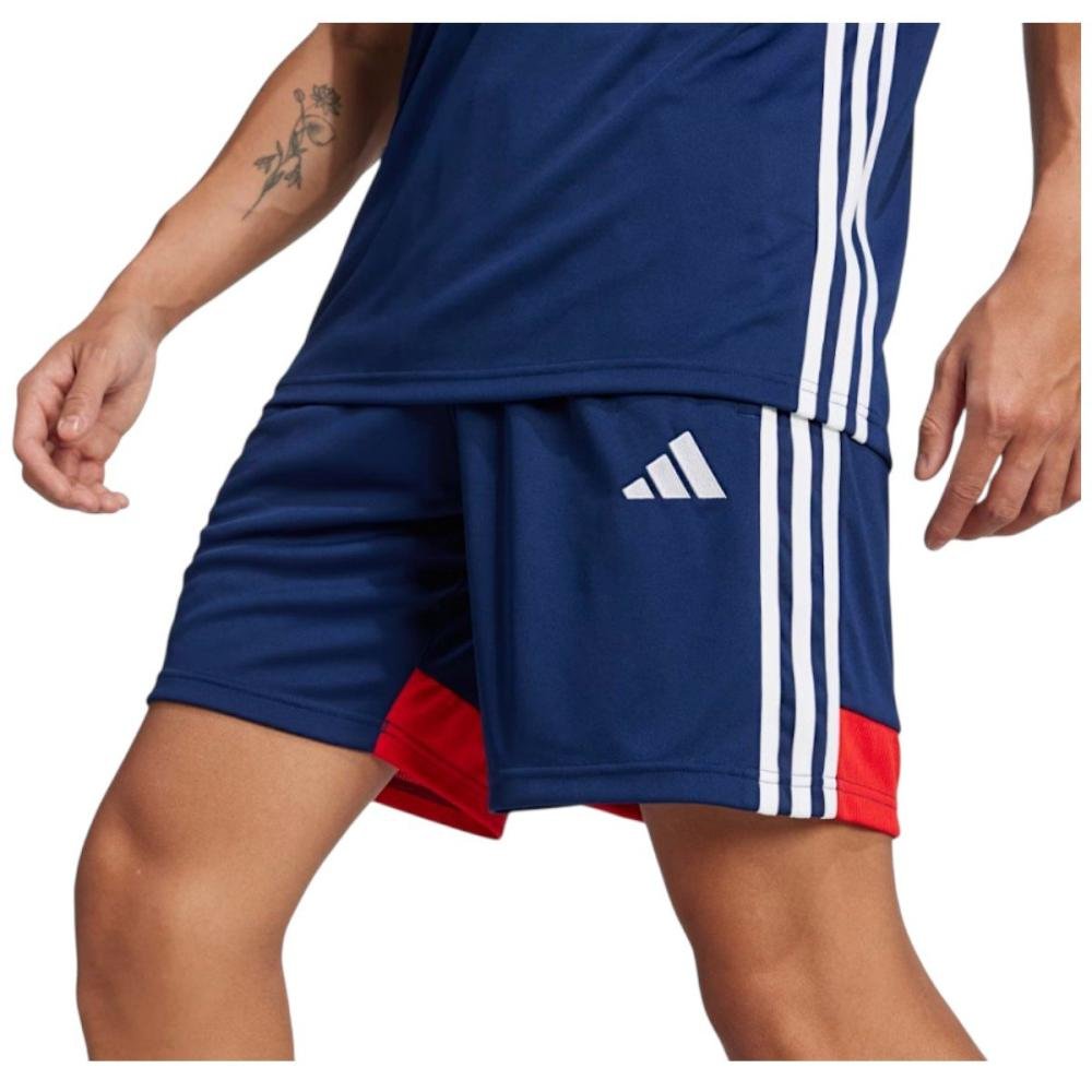 Bermuda Adidas Tiro 25 Essentials Masculina Azul 3