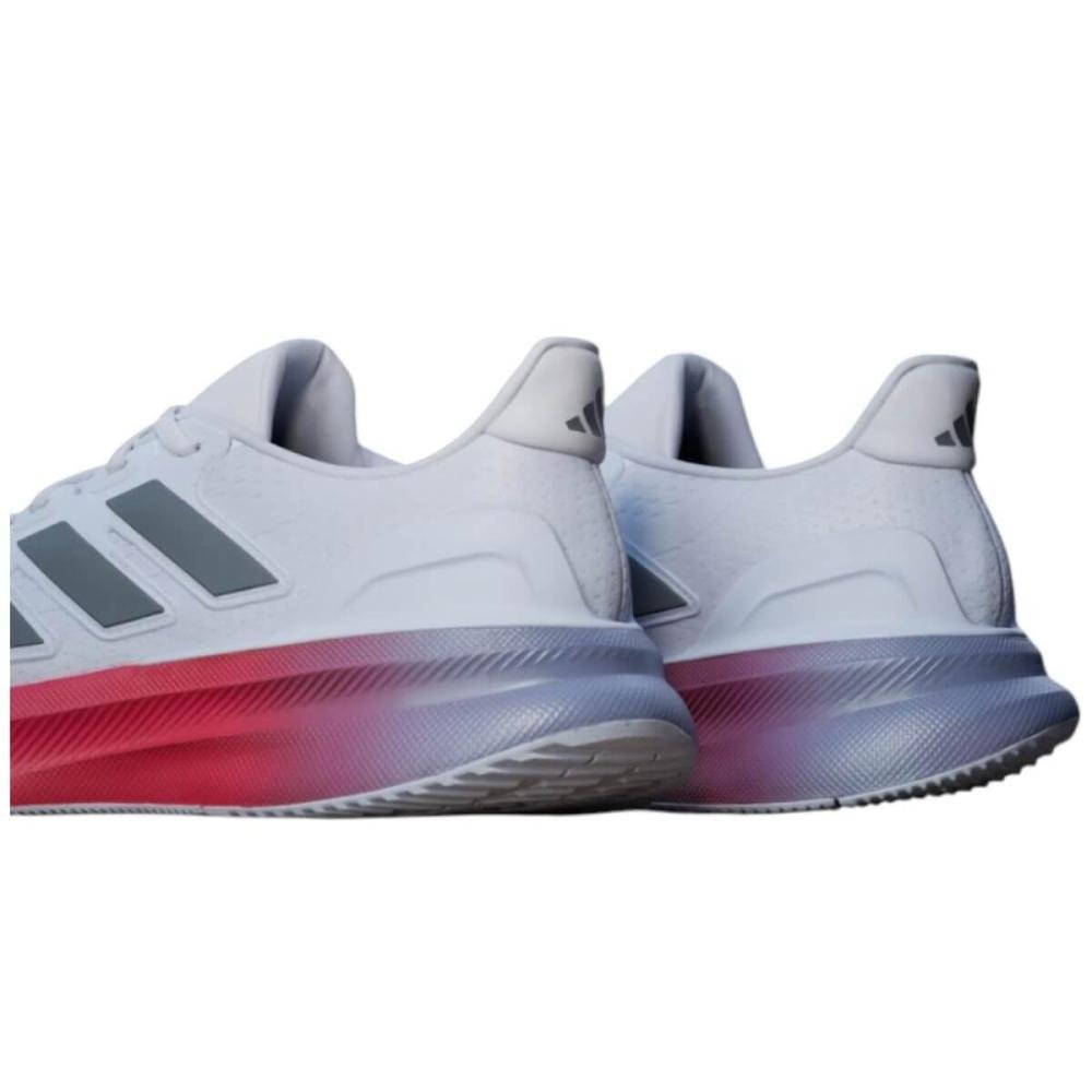 Tênis Adidas Ultrarun 5 Masculino Branco/Vermelho 3