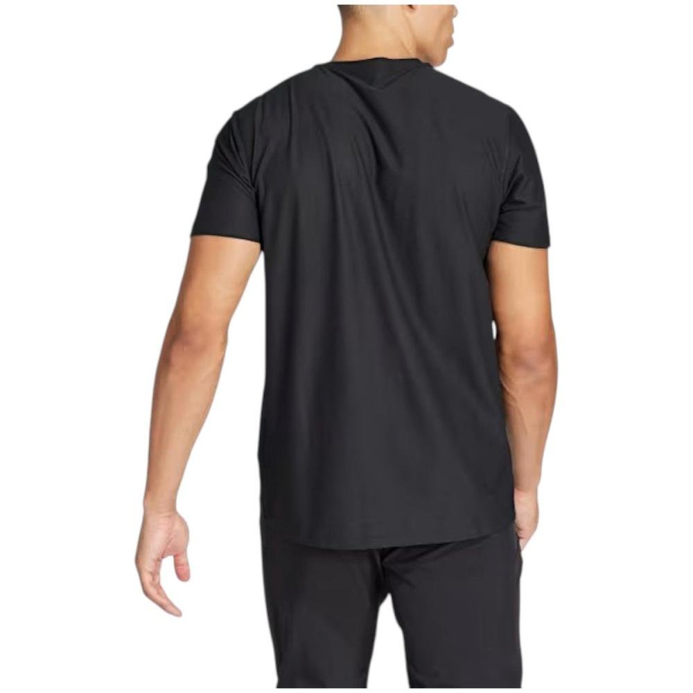 Camiseta Adidas Own the Run Base Masculina Preto 2