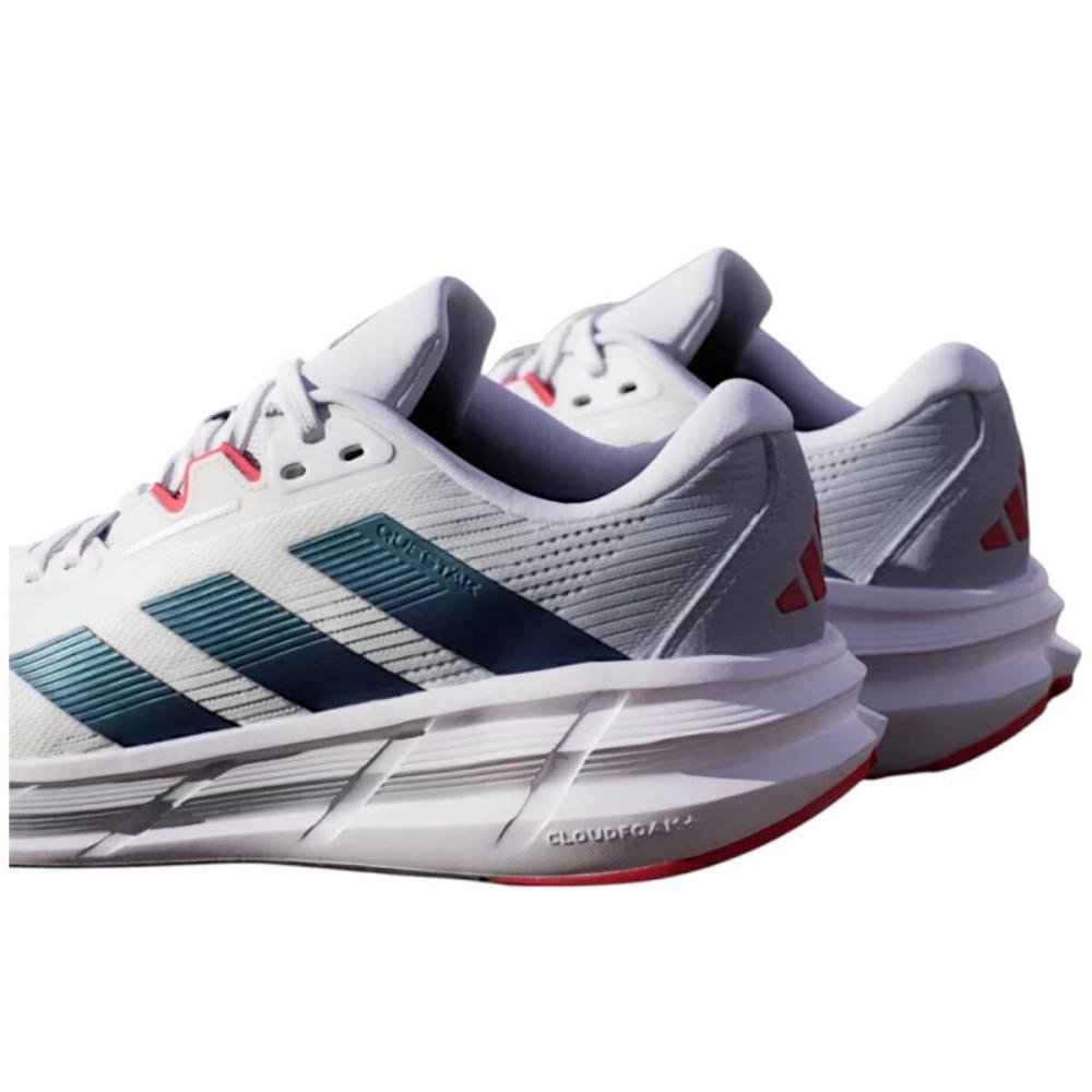 Tênis Adidas Questar 3 Masculino Branco/Cinza 3