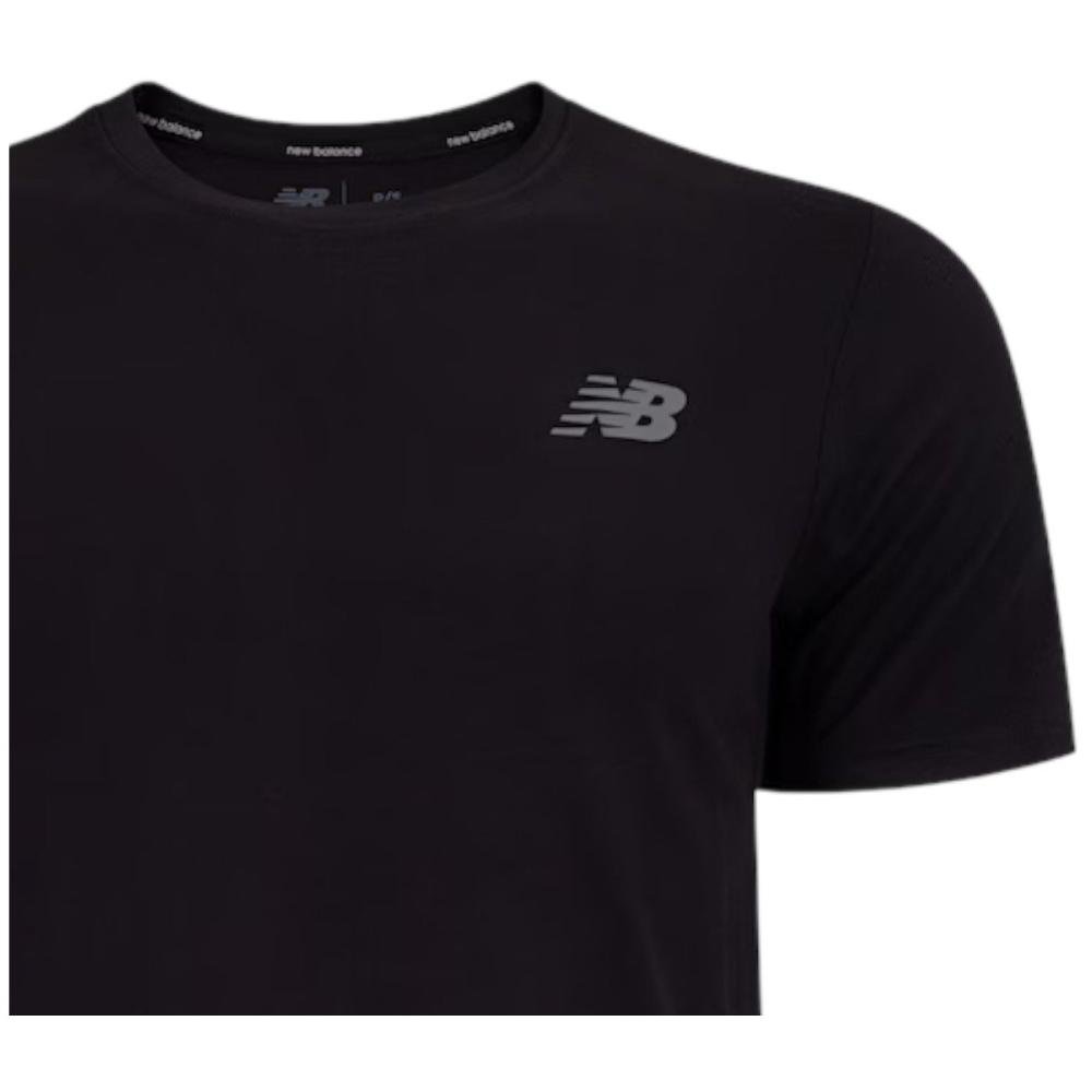 Camiseta New Balance Active Logo Masculina Preto 3