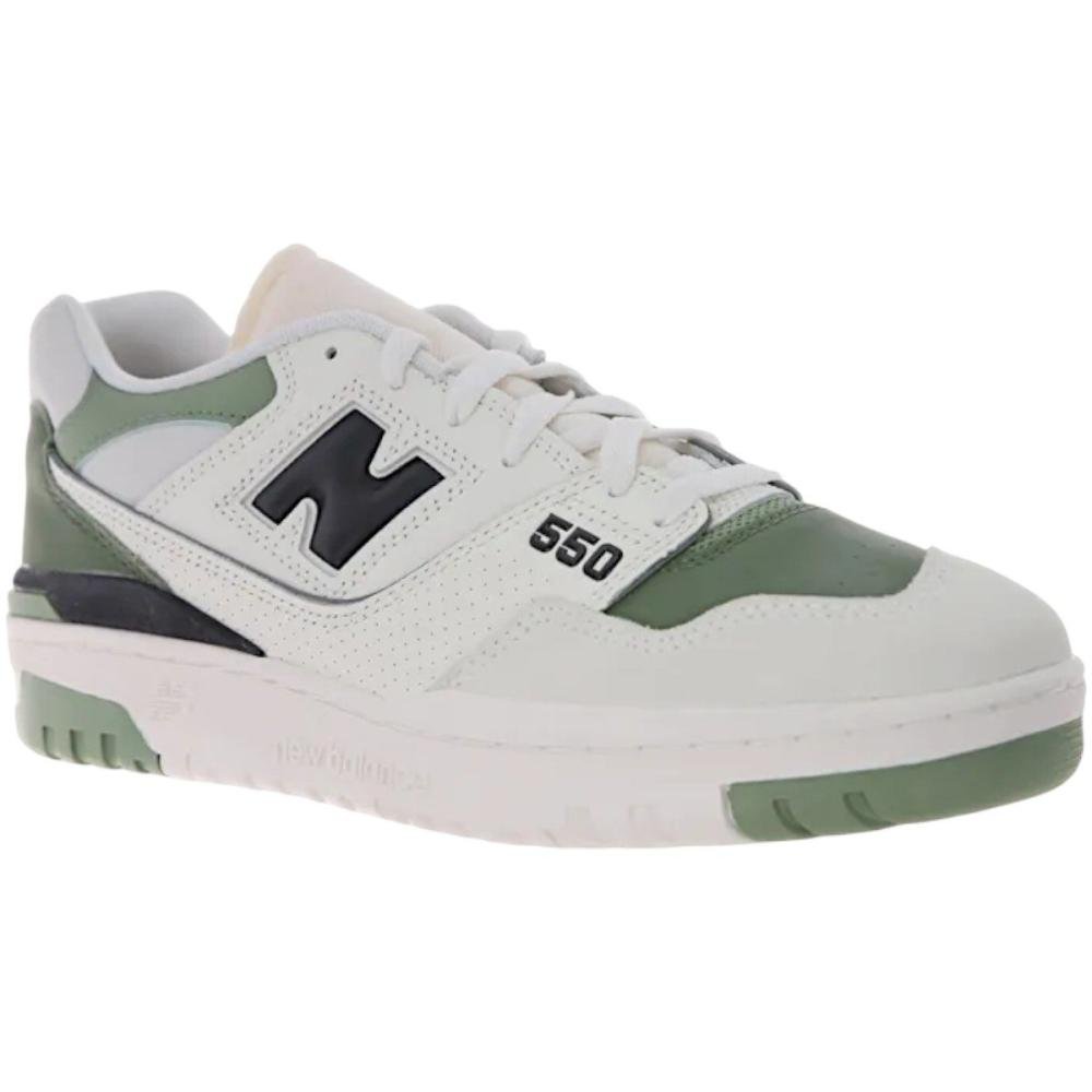 Tênis New Balance 550 Masculino Branco/Verde 2