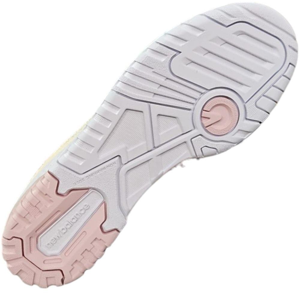 Tênis New Balance 550 Feminino Branco/Rosa 4