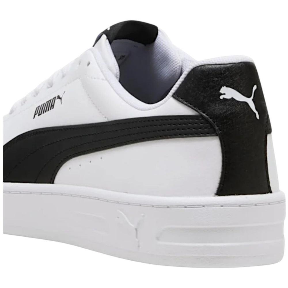 Tênis Puma Court Classic Clean BDP Masculino Branco/Preto 3