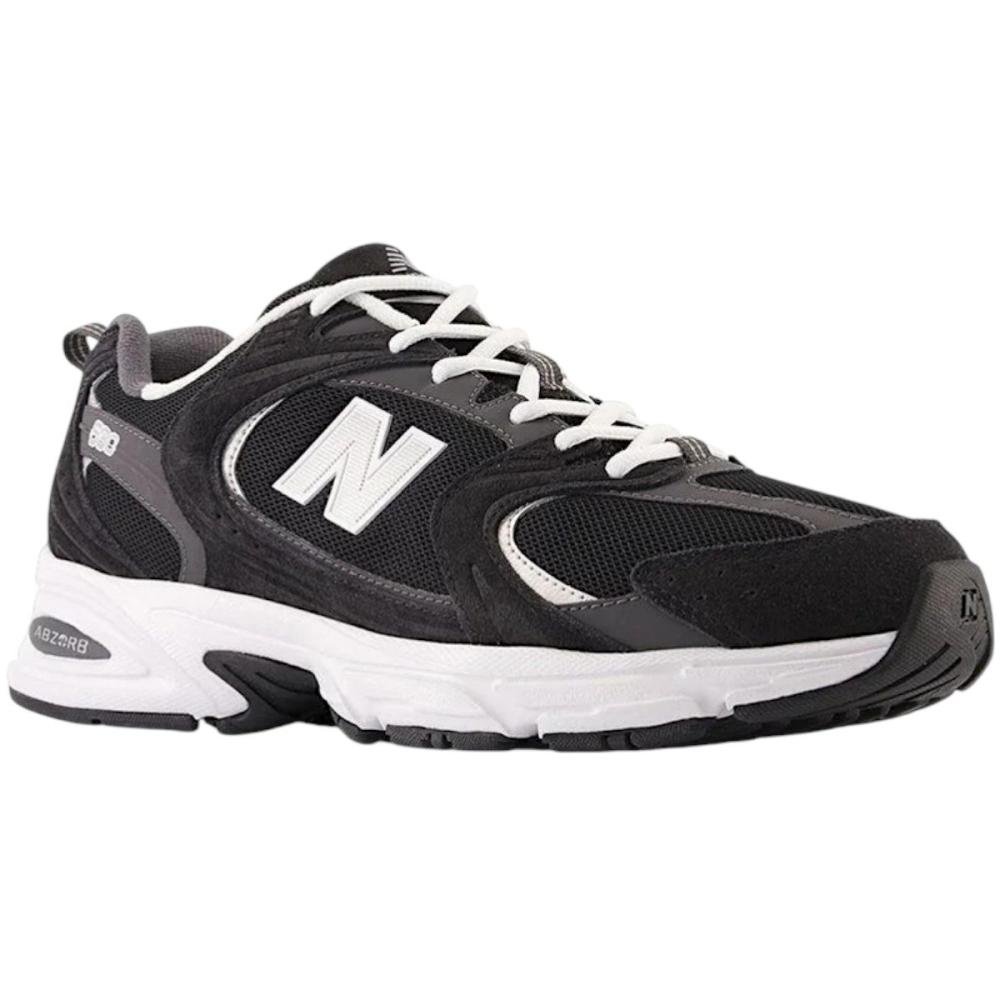 Tênis New Balance 530 Masculino  Preto/Branco 2