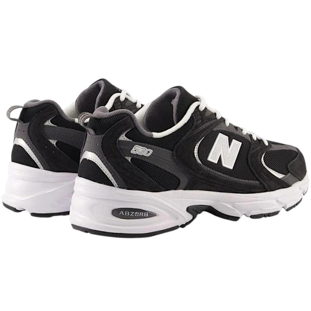 Tênis New Balance 530 Masculino  Preto/Branco 3
