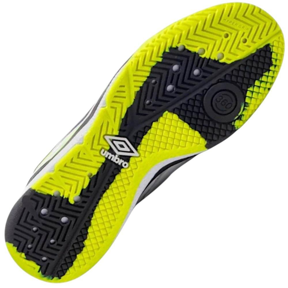 Tênis Umbro Futsal Adamant Master Class Pro Bump Masculino Branco/Verde 4