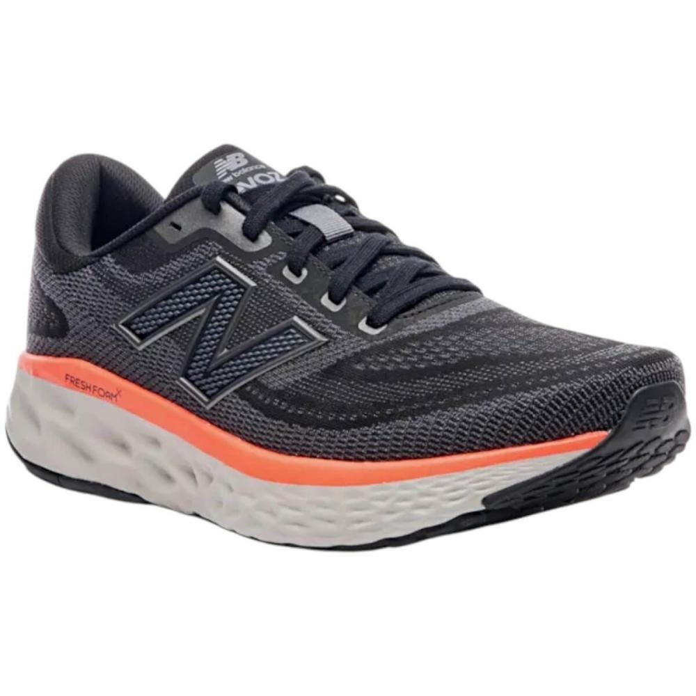 Tênis New Balance Evoz V4 Masculino Preto/Cinza 2