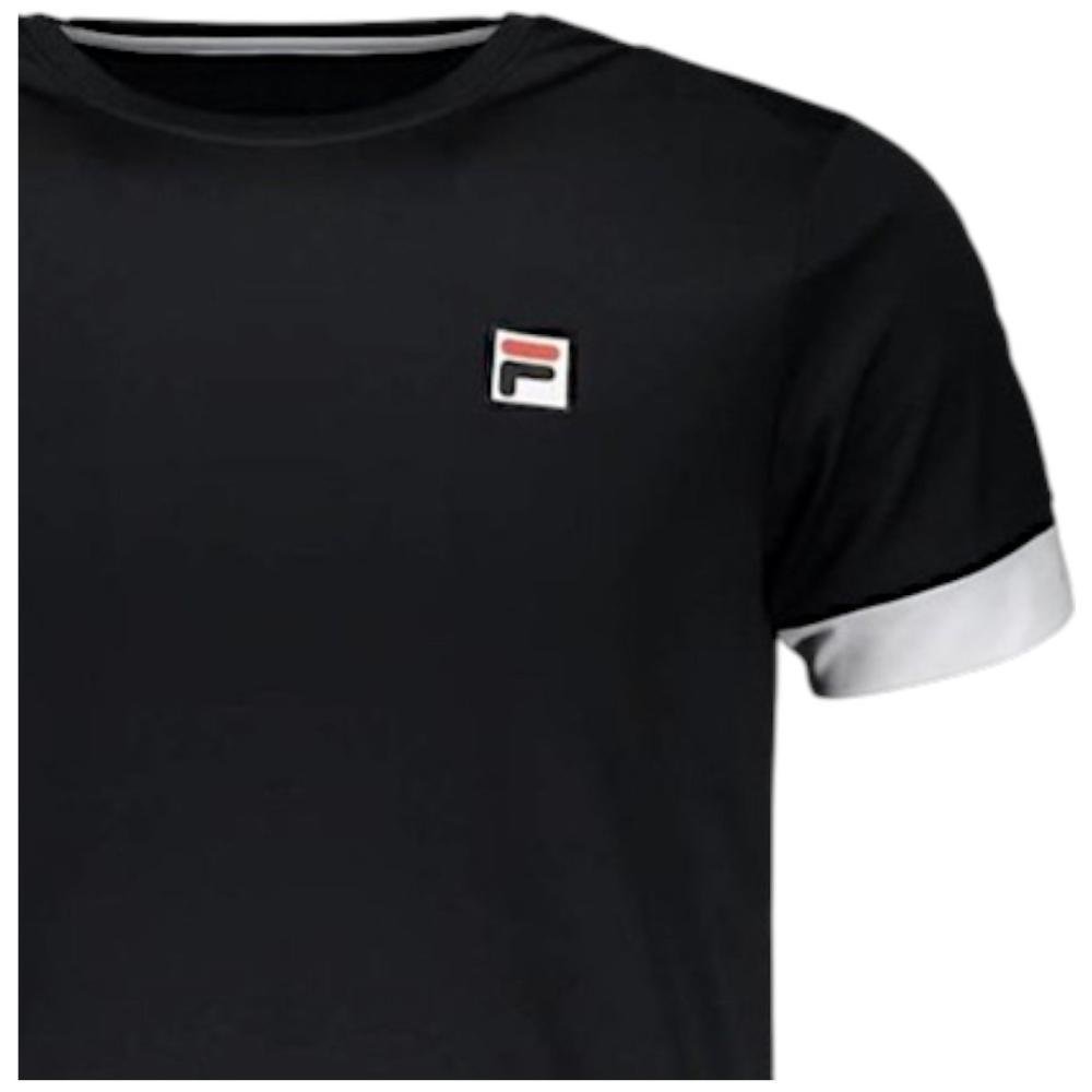 Camiseta Fila Player F-Box II Masculina Preto 3