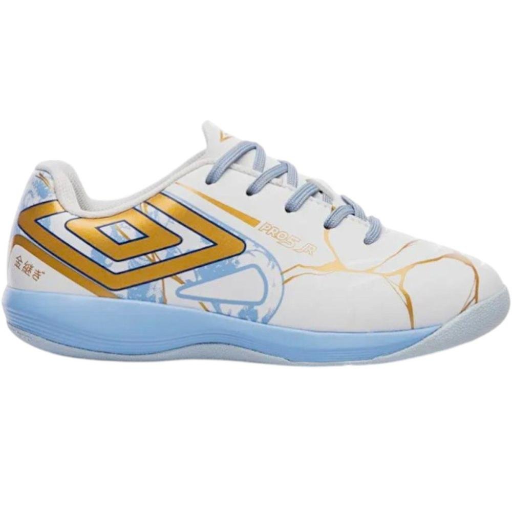 Tênis Umbro Futsal Pro 5 Jr Bump Kintsugi Infantil