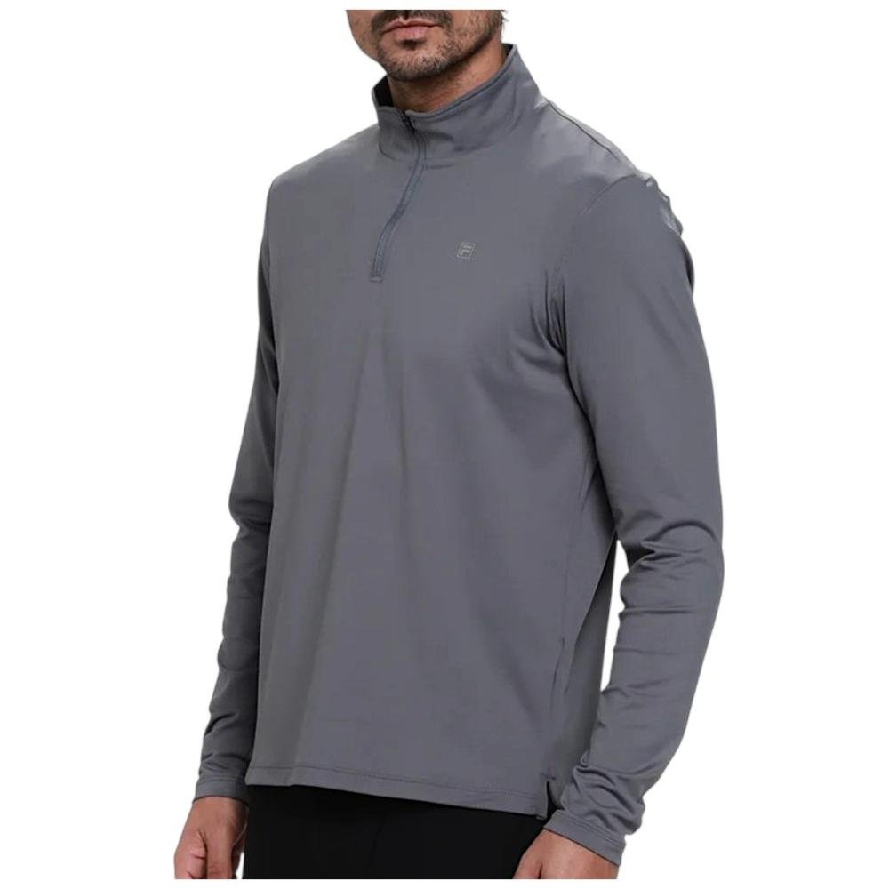 Blusa Manga Longa Fila Half Zíper Life Masculina