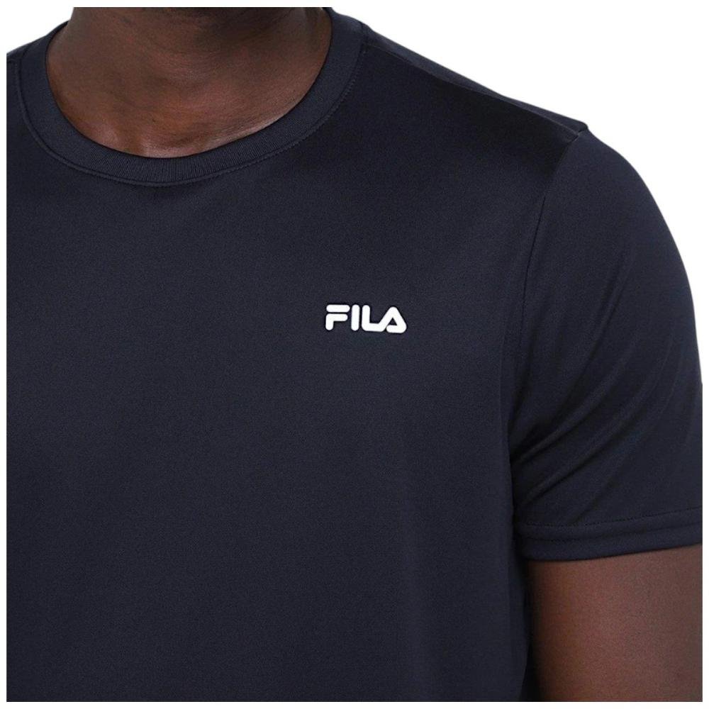 Camiseta Fila Basic Sports II Masculina Azul Marinho 3