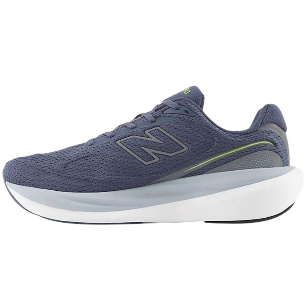 Tênis New Balance 1080 V15 Masculino Azul Marinho/Verde 2