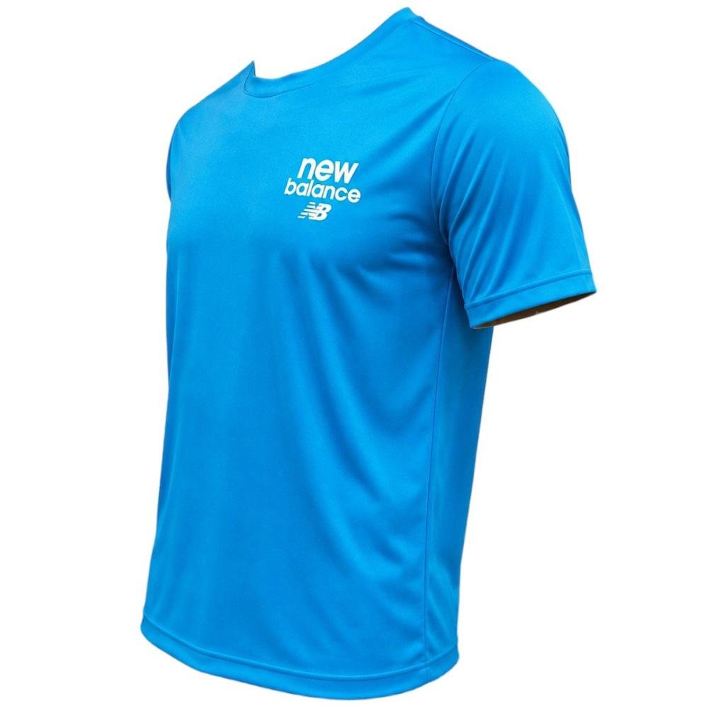 Camiseta New Balance Sport Left Chest Masculina Azul 3