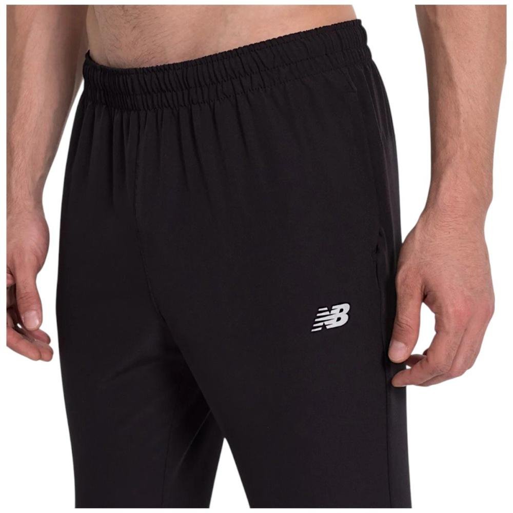 Calça New Balance Jogging NB Masculina  Preto 3