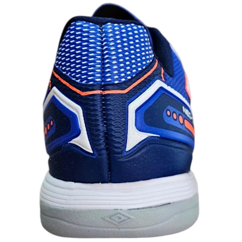 Tênis Futsal Umbro Neo-Comfort II Masculino Azul/Branco 3